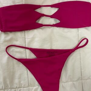 Women's Pink Bikini Set